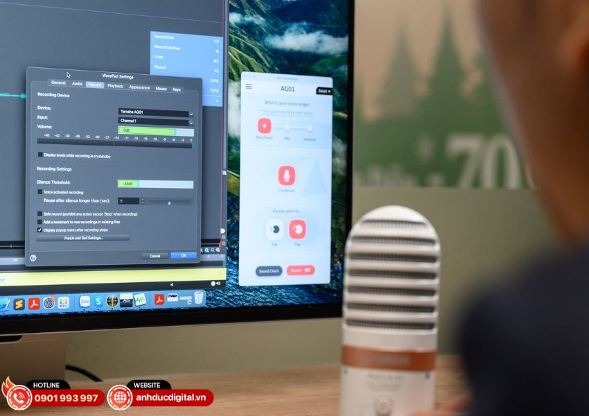 Micro Live Stream USB Yamaha AG01 - 4