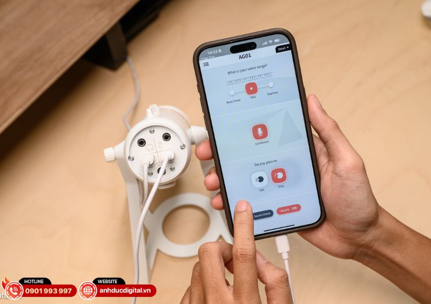 Micro Live Stream USB Yamaha AG01 - 5