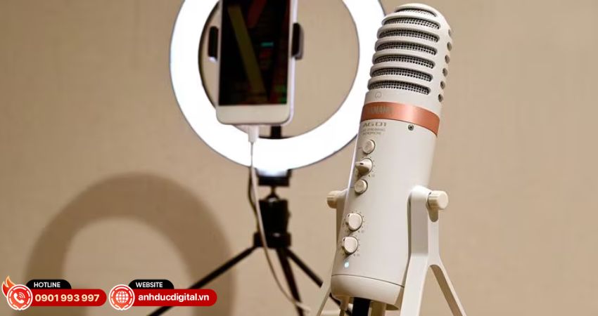 Micro Live Stream USB Yamaha AG01 - 7