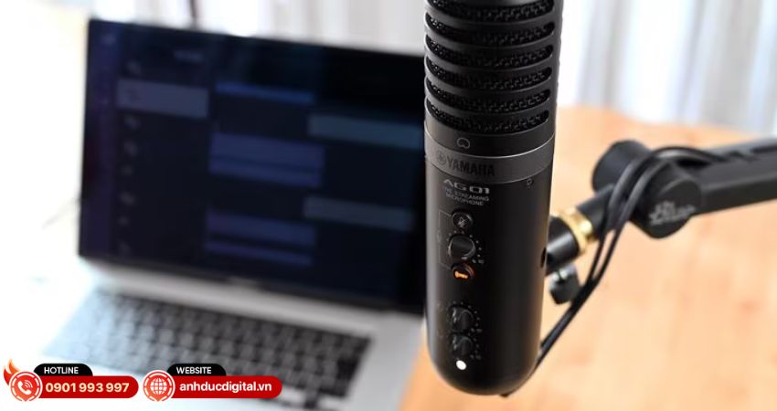 Micro Live Stream USB Yamaha AG01 - 8