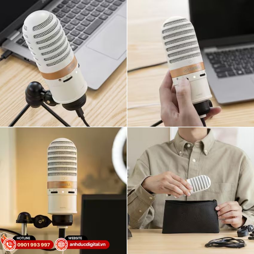 Micro Yamaha YCM01U thiết kế hoài cổ hiện đại