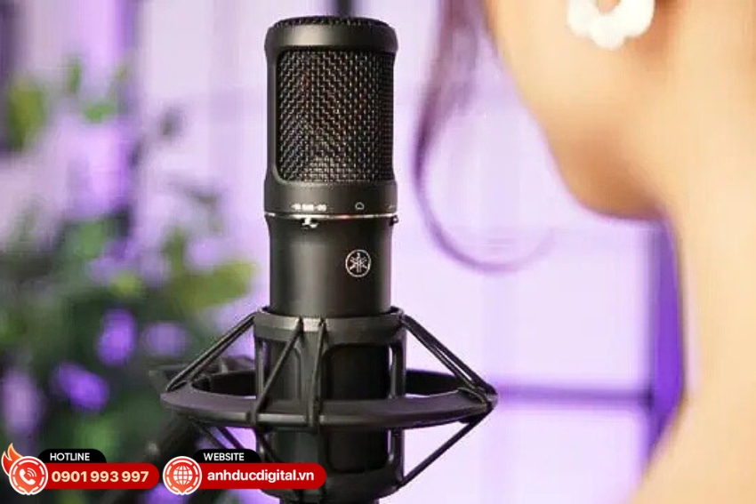 micro condenser Yamaha YCM705 đảm bảo khả năng thu nhận âm thanh