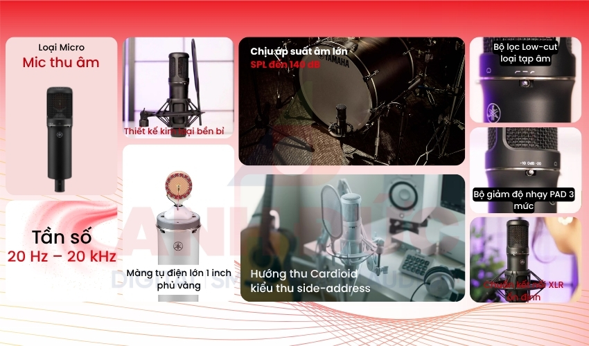 Micro Condenser Yamaha YCM705