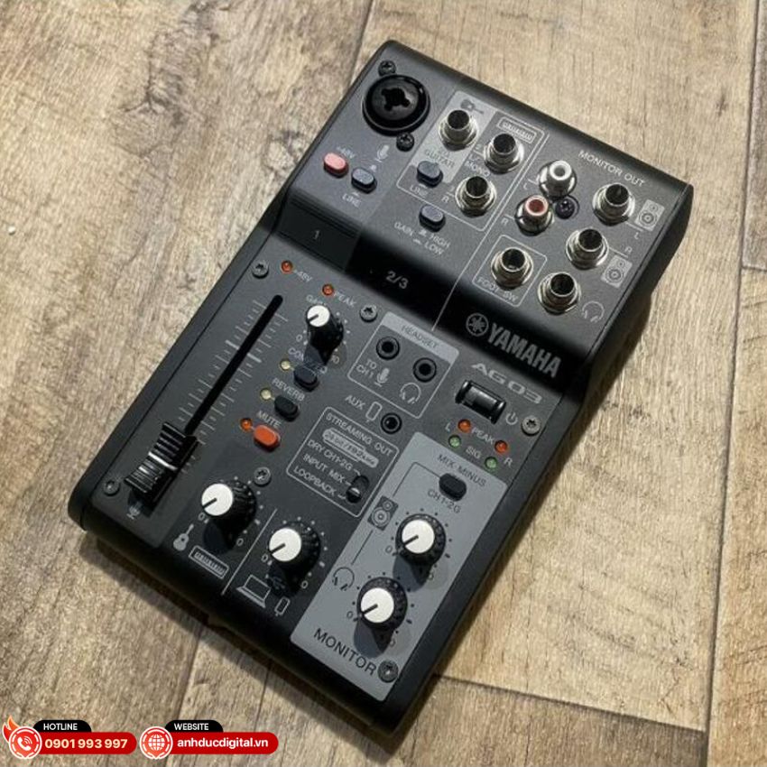 Mixer Livestream Yamaha AG03MK2 - 9