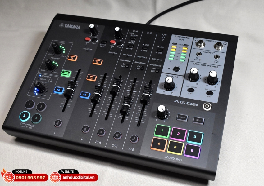 Mixer Yamaha AG08