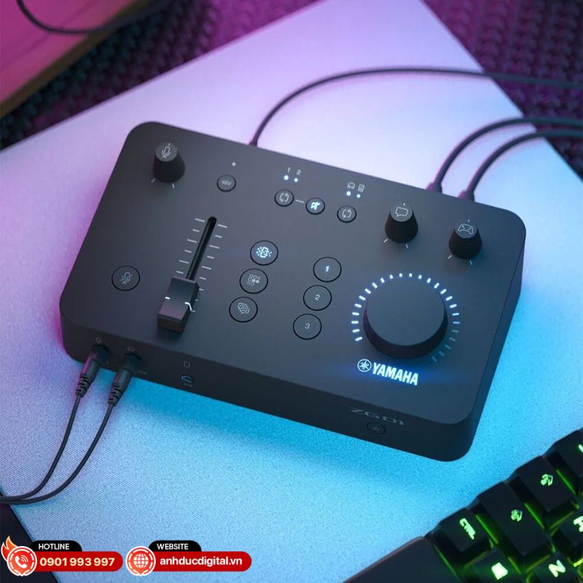 Mixer Yamaha ZG01 cho chơi game và livestream