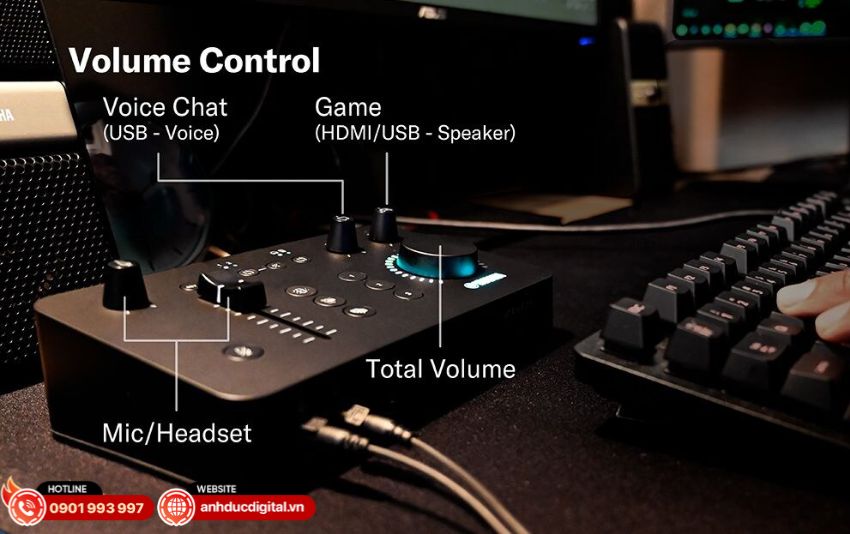 Mixer Yamaha ZG01 được trang bị 6 nút hiệu ứng nhanh