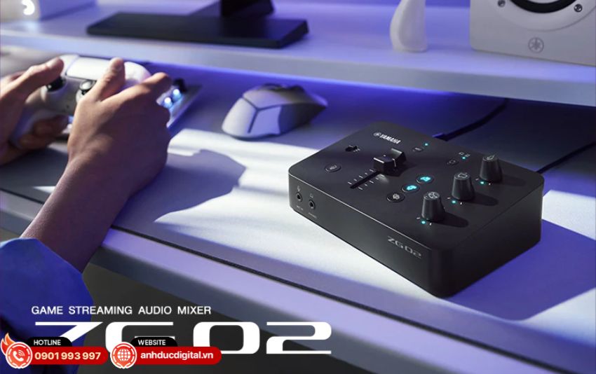 Ứng dụng thực tế của Mixer Yamaha ZG02