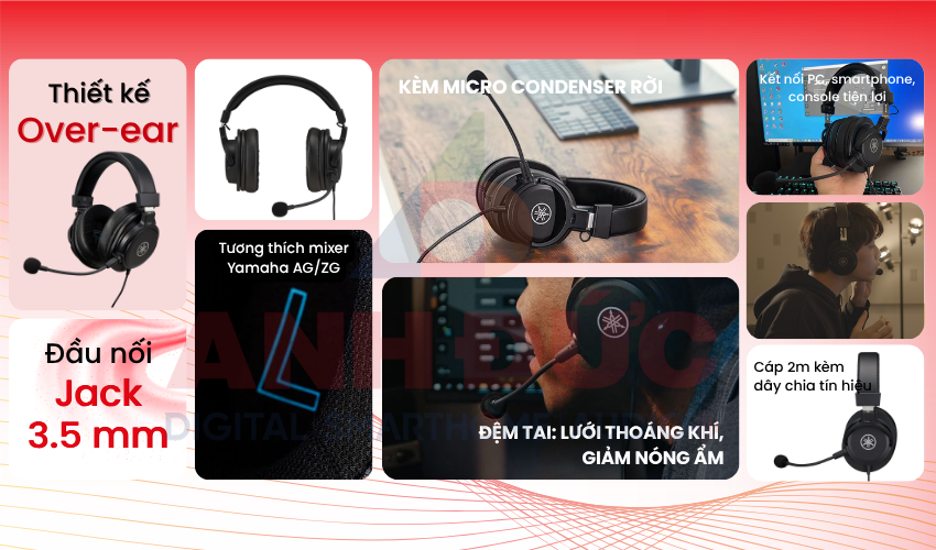 Tai nghe Yamaha YH-G01 chính hãng