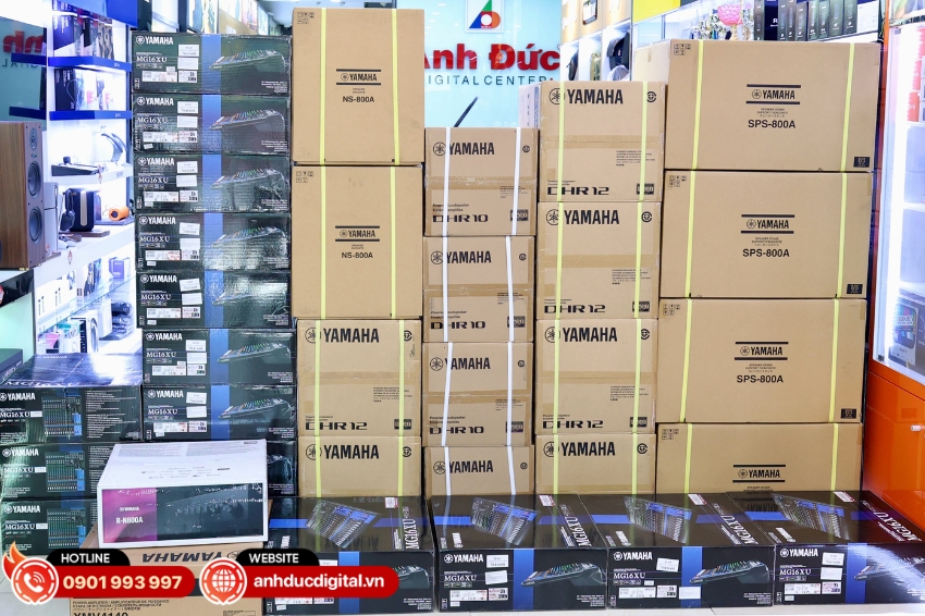 Mua amply Yamaha R-N800A chính hãng tại Anh Đức Digital