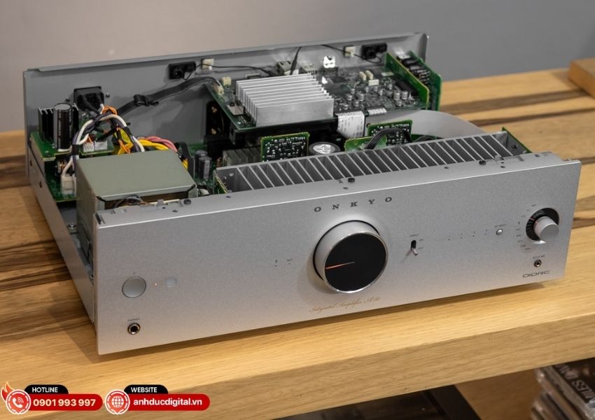 Nội thất mạch Class AB Onkyo A-50
