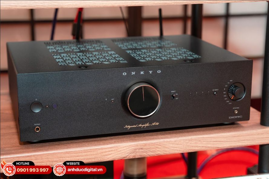 H&igrave;nh ảnh thực tế Amply Onkyo A-50