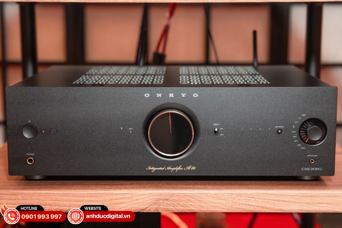 H&igrave;nh ảnh thực tế Amply Onkyo A-50
