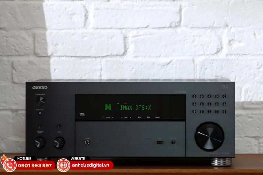 Onkyo TX-RZ30 được trang bị cấu h&igrave;nh 9.2 k&ecirc;nh mạnh mẽ