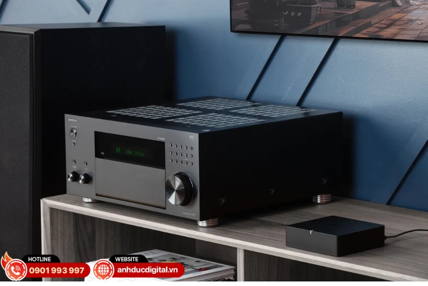 Amply Onkyo TX-RZ70 được trang bị hệ thống khuếch đại 11.2 k&ecirc;nh mạnh mẽ