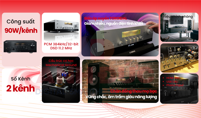 Amply Yamaha R-N2000A