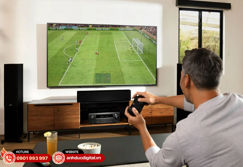 Denon AVR-X2800H được trang bị c&aacute;c c&ocirc;ng nghệ hỗ trợ chơi game hiện đại