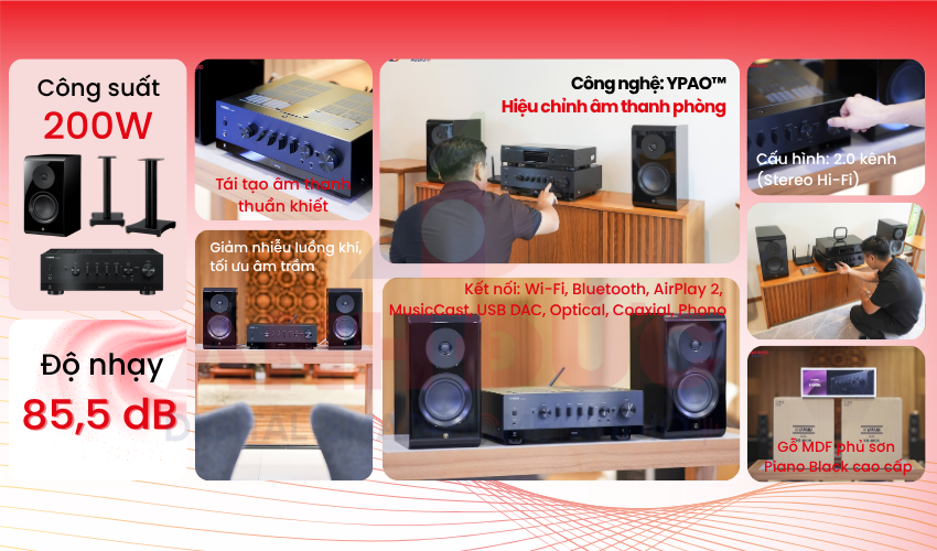 Dàn nghe nhạc Yamaha DBY01 