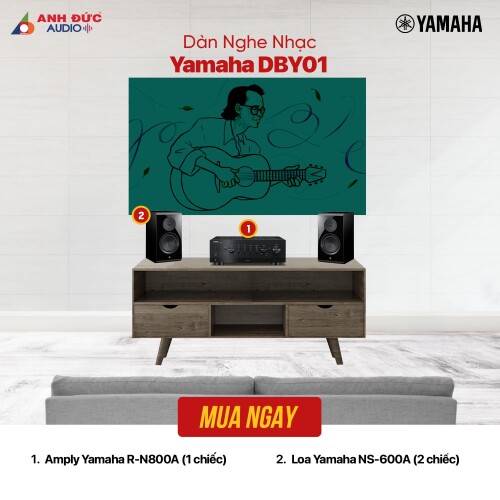 Dàn nghe nhạc Yamaha DBY01 (Chính hãng)