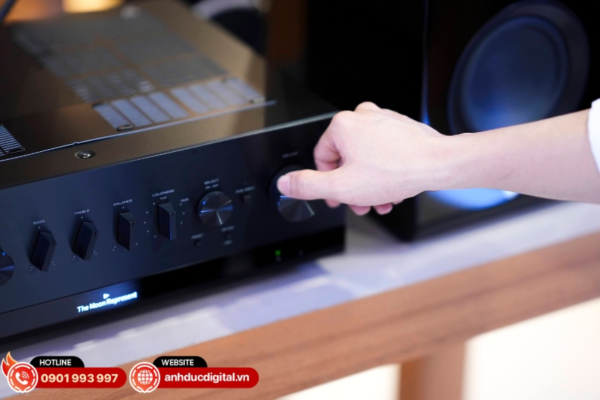 Amply Yamaha R-N800A công suất mạnh mẽ, xử lý âm thanh chuẩn Hi-Fi tinh khiết