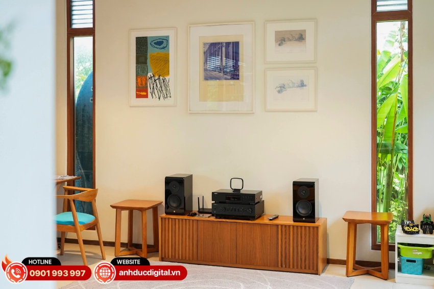 Dàn Yamaha DBY02 phù hợp phòng khách, phòng giải trí và trải nghiệm âm nhạc chất lượng cao