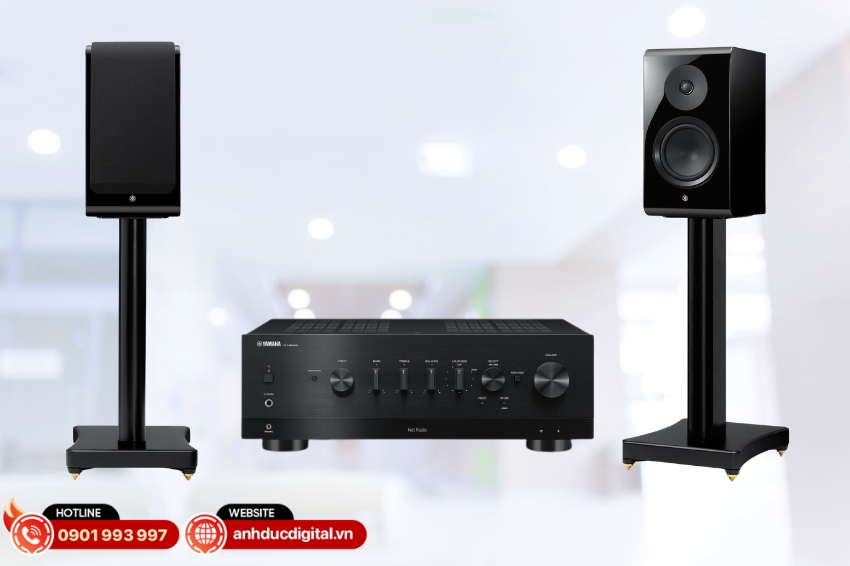 Dàn nghe nhạc Yamaha DBY02 kèm Chân loa Yamaha SPS-800A