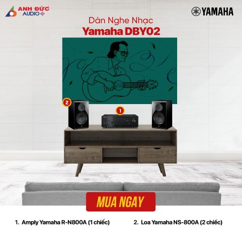 Dàn nghe nhạc Yamaha DBY02 (Chính hãng)