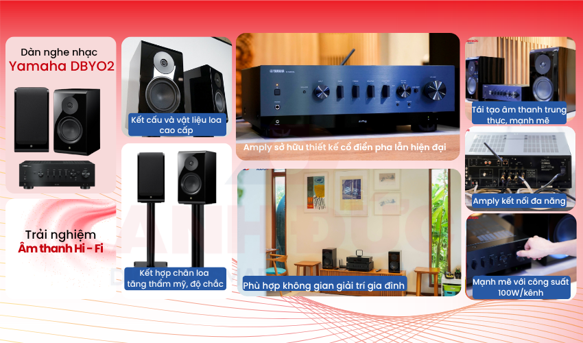 Dàn nghe nhạc Yamaha DBY02