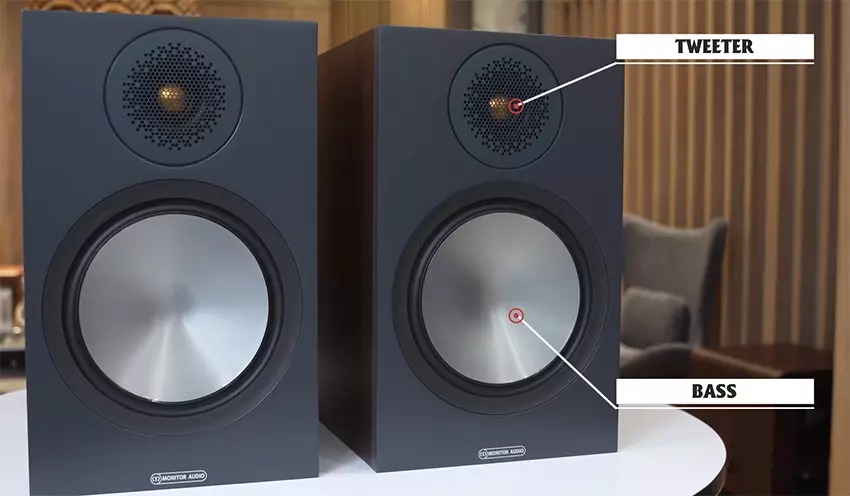 Hệ thống Driver của Monitor Audio Bronze 100