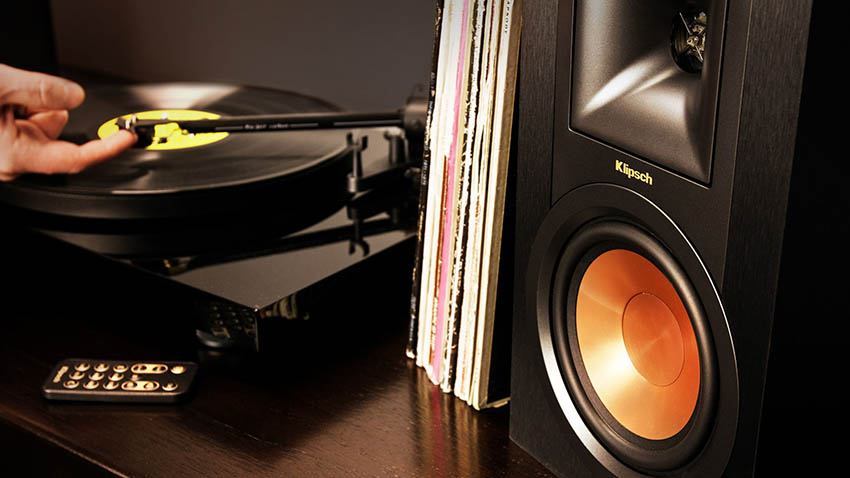 Dàn Loa Klipsch R-15PM Turntable Pack 2