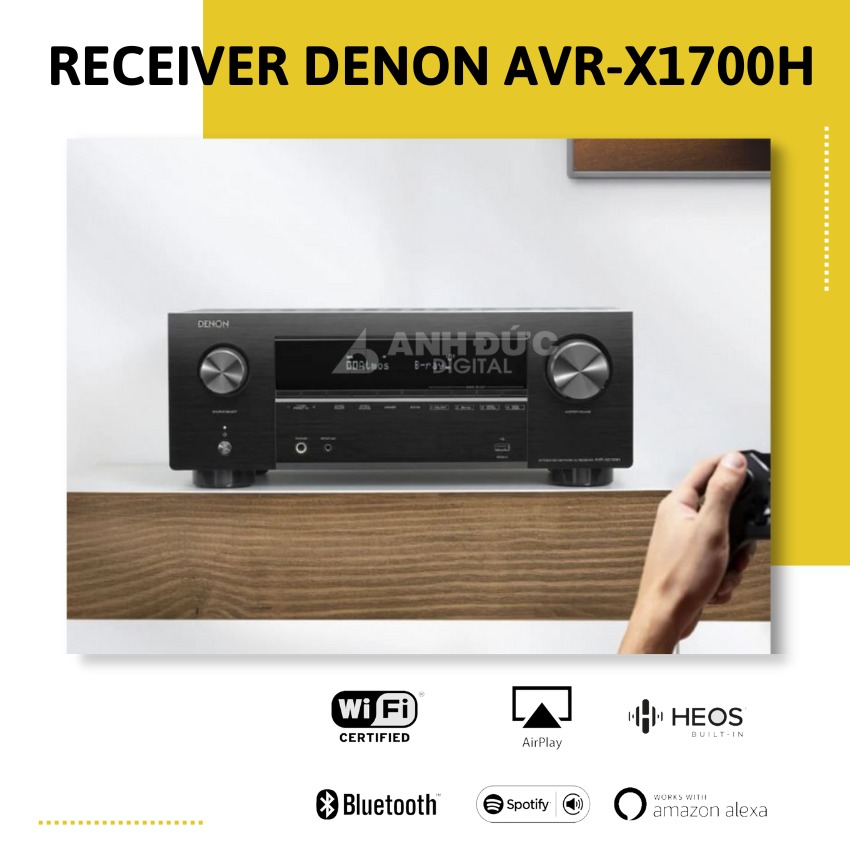 Receiver Denon AVR-X2700H 7.2 Kênh 01