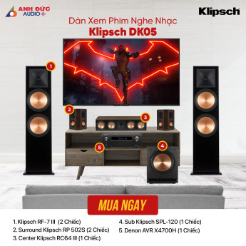 Dàn Xem Phim Nghe Nhạc Klipsch DK05 (Chính Hãng)
