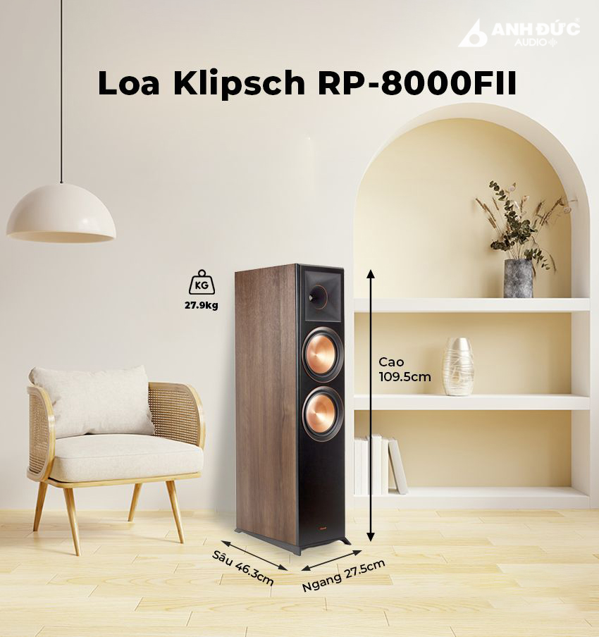 Loa Klipsch RP-8000F II 3