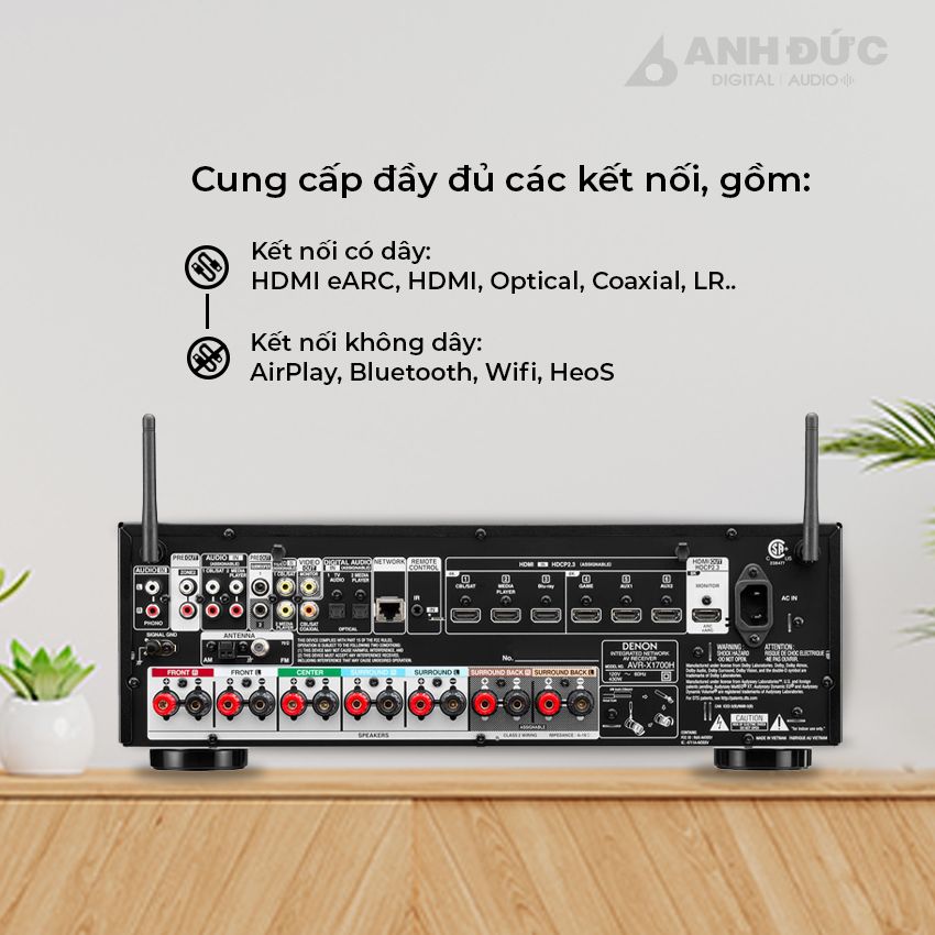 Denon AVR-X1700H 8