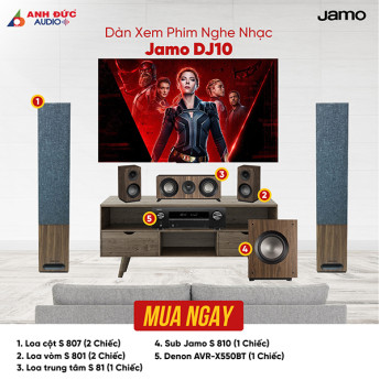 Dàn Xem Phim Nghe Nhạc Jamo DJ10 (Chính Hãng)