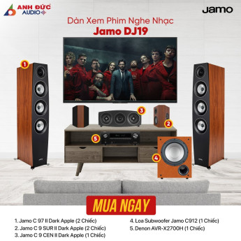 Dàn Xem Phim Nghe Nhạc Jamo DJ19 (Chính Hãng)