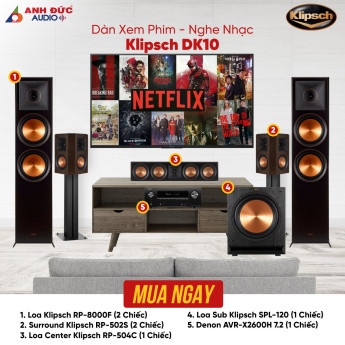 Dàn Xem Phim Nghe Nhạc Klipsch DK10 (Chính Hãng)