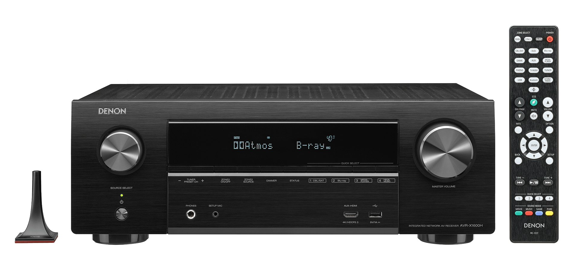 Receiver Denon AVR-X1600H 7.2 Kênh