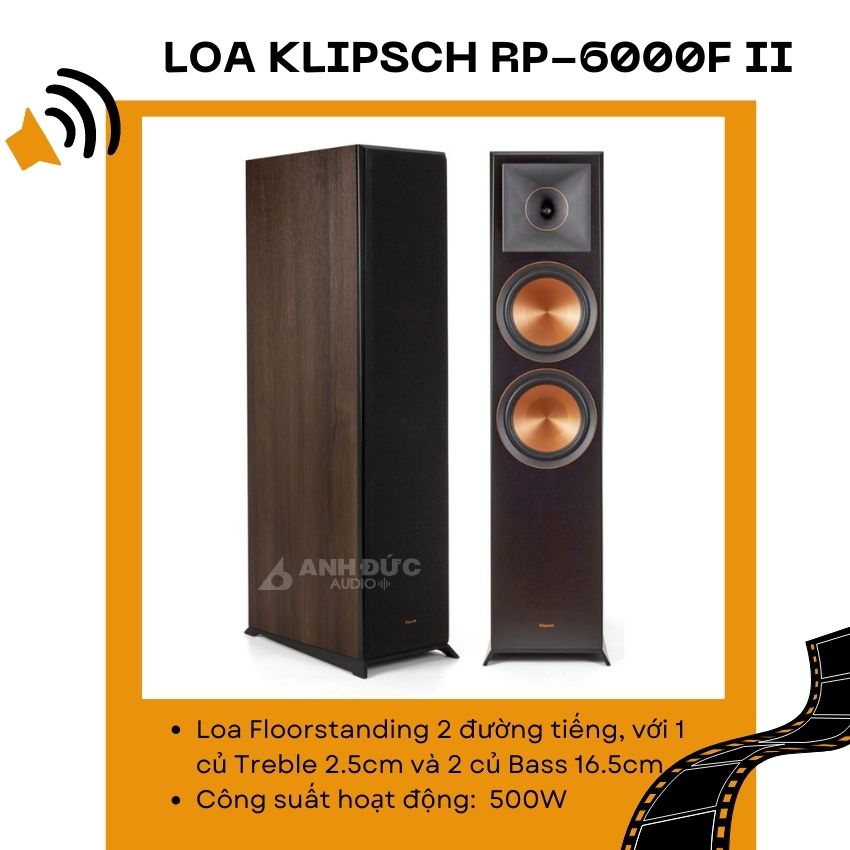 Loa Klipsch RP-6000F II 1