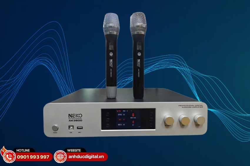 NEKO AK3600 thiết kế 3 trong 1 tiện lợi
