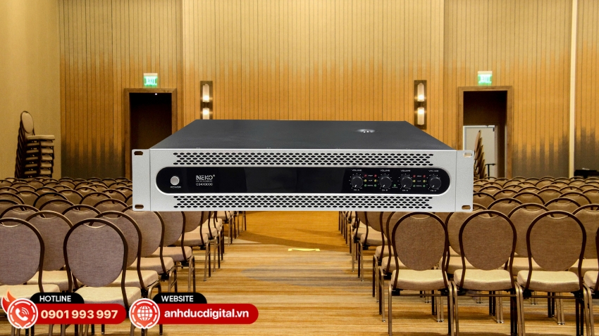 Cục đẩy Neko CB4x6000 được thiết kế để đáp ứng nhu cầu âm thanh đa dạng
