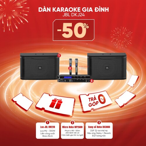 Dàn Karaoke Gia Đình JBL DKJ24 (Chính Hãng)