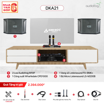 Dàn Karaoke Gia Đình Audiofrog DKA21 (Chính Hãng)