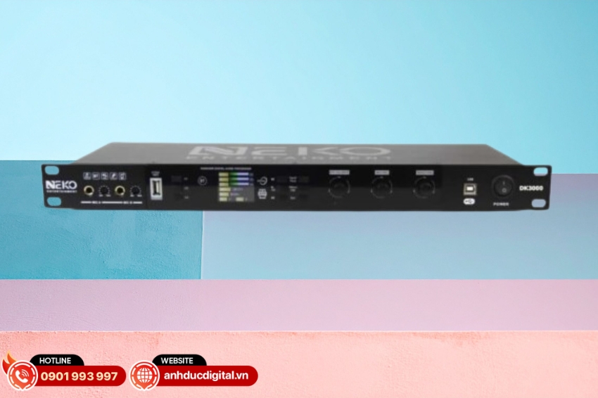 Vang số NEKO DK3000 là thiết bị xử lý âm thanh chuyên nghiệp