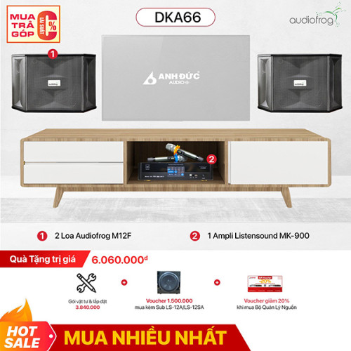 Dàn Karaoke Gia Đình Audiofrog DKA66 (Chính Hãng)