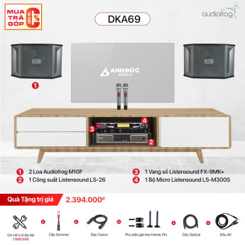 Dàn Karaoke Gia Đình Audiofrog DKA69 (Chính Hãng)