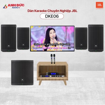 Dàn Karaoke Chuyên Nghiệp JBL DKE06 (Chính Hãng)