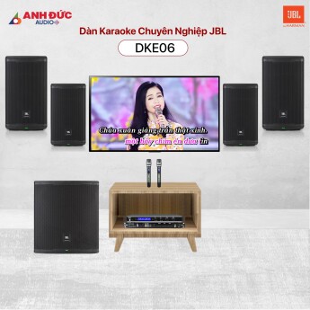Dàn Karaoke Chuyên Nghiệp JBL DKE06 (Chính Hãng)