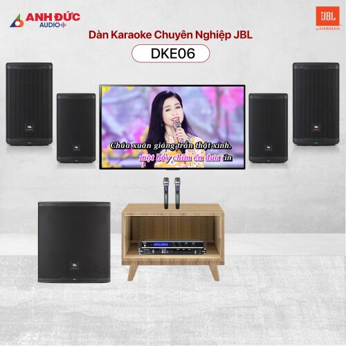 Dàn Karaoke Chuyên Nghiệp JBL DKE06 (Chính Hãng)