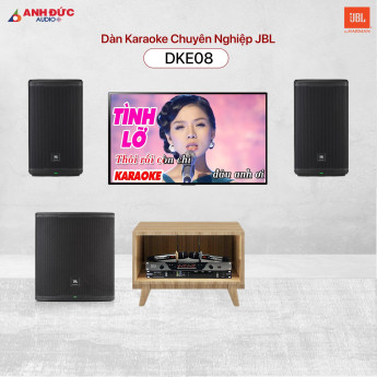 Dàn Karaoke Chuyên Nghiệp JBL DKE08 (Chính Hãng)